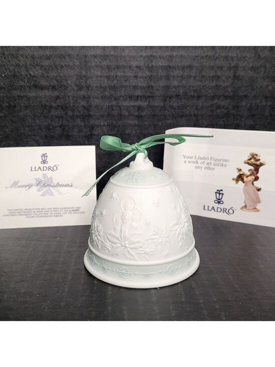 Lladro Other - Lladro 1992  Campanita Navidad 92 Christmas Bell Ornament #15913